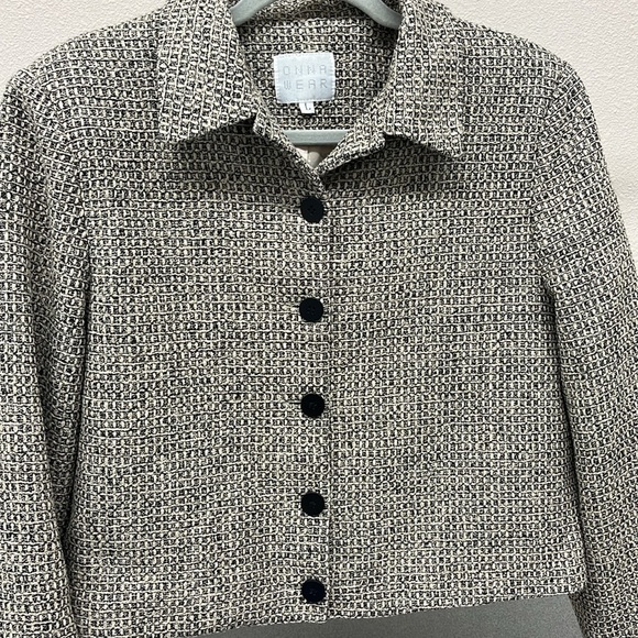 Tweed crop blazer size Large - Picture 1 of 7